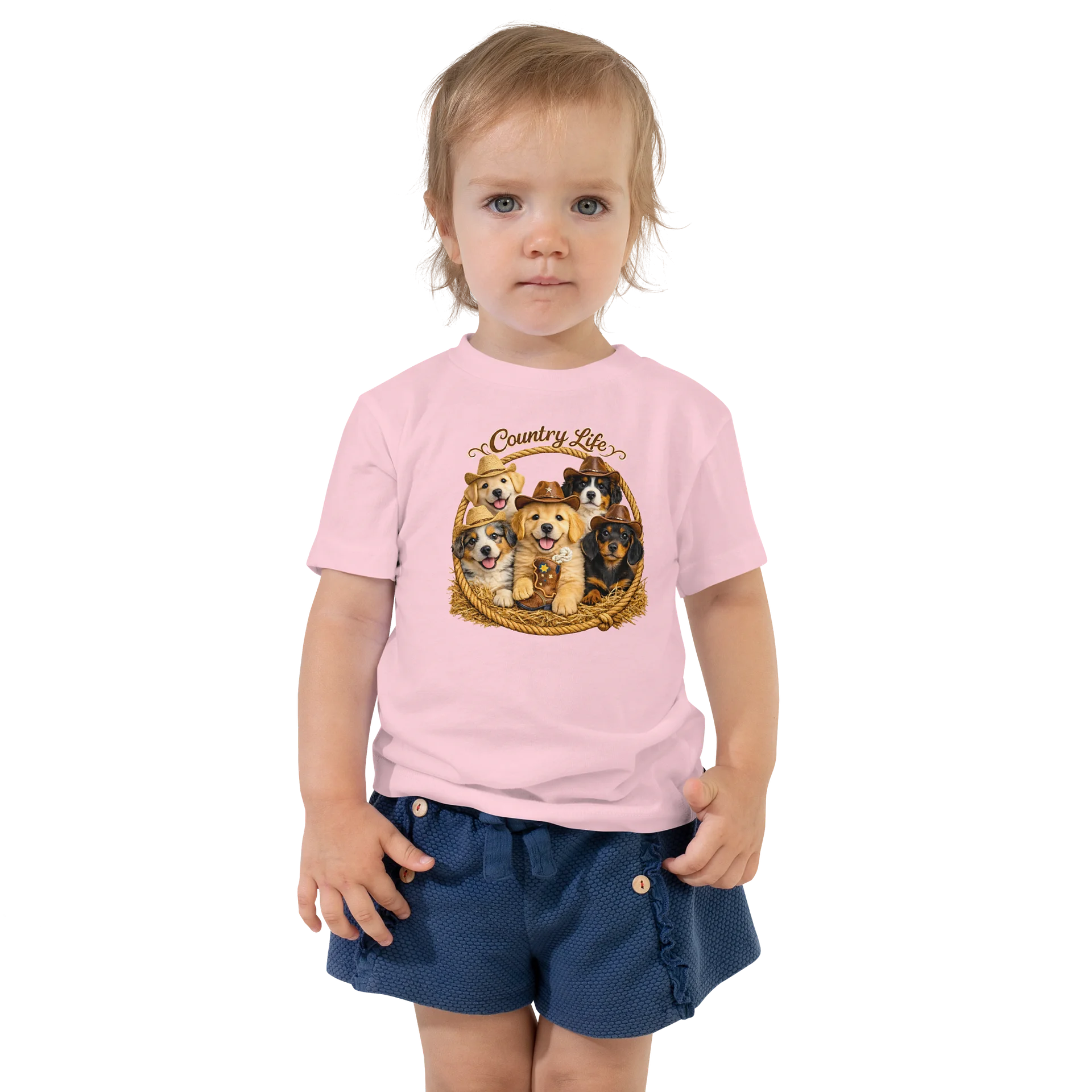 Cowboy Puppies Toddler T-Shirt product image (2)