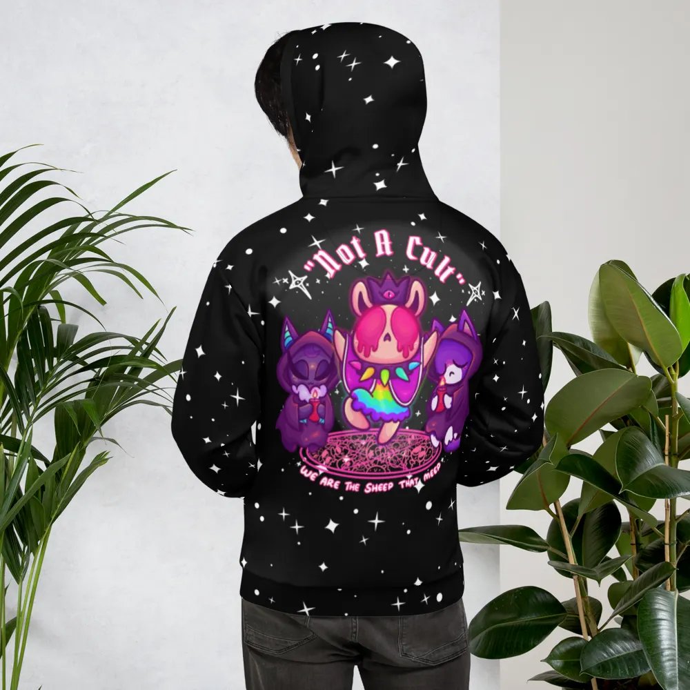 "Not A Cult" Sparkle Hoodie product image (3)