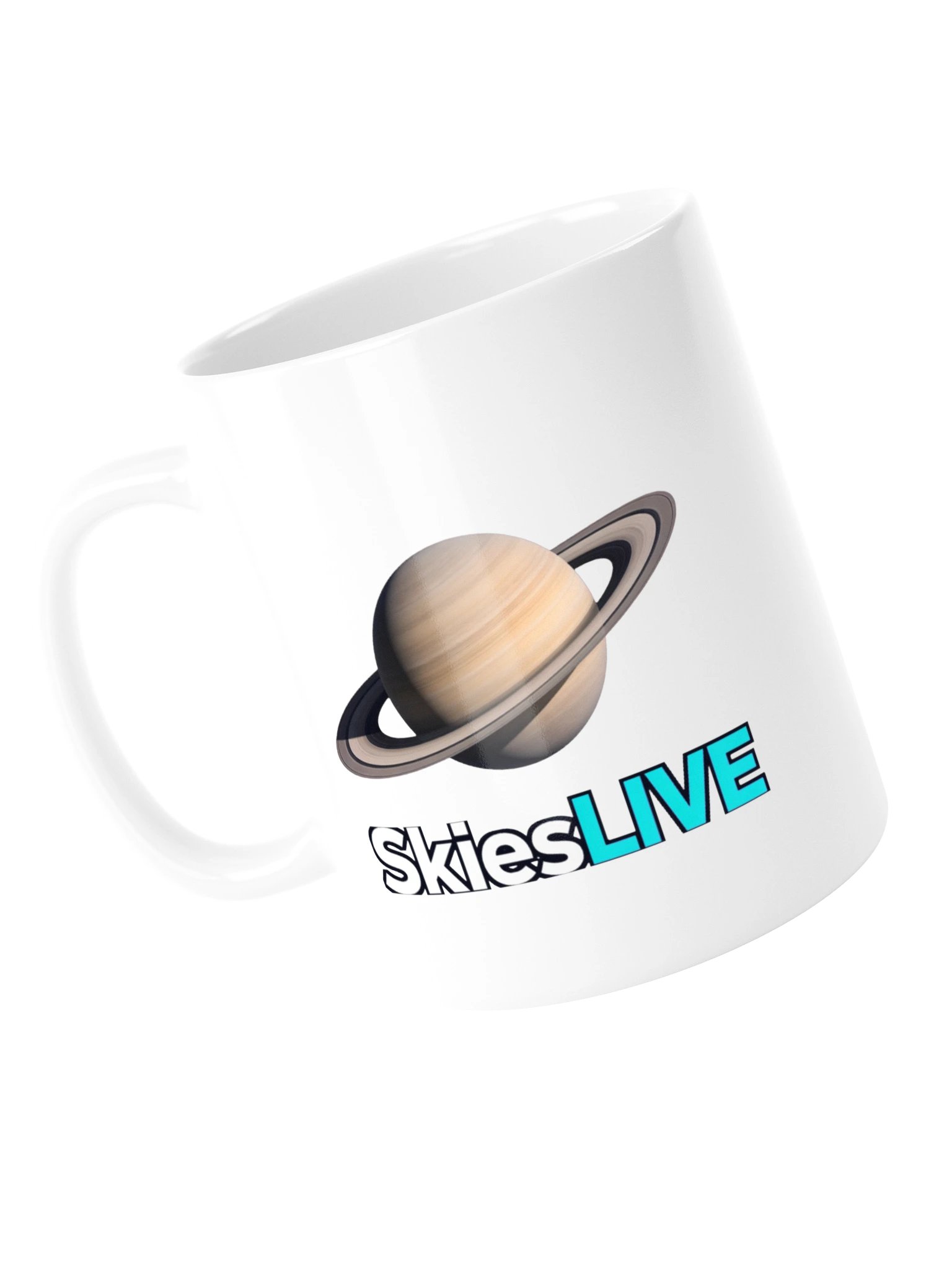 SkiesLIVE Saturn Mug (White) product image (5)