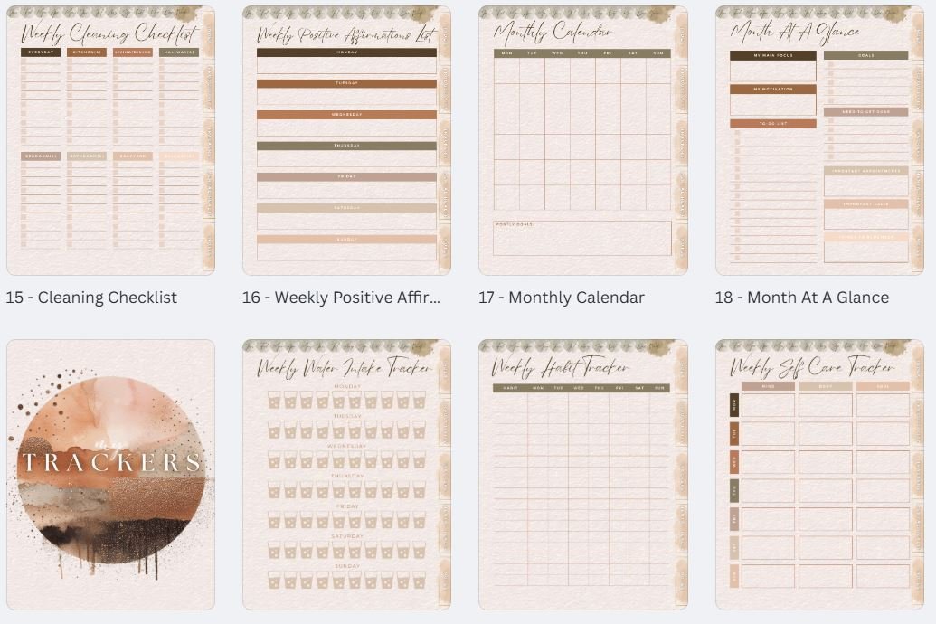 My Everything Planner (Reusable Year After Year) product image (4)