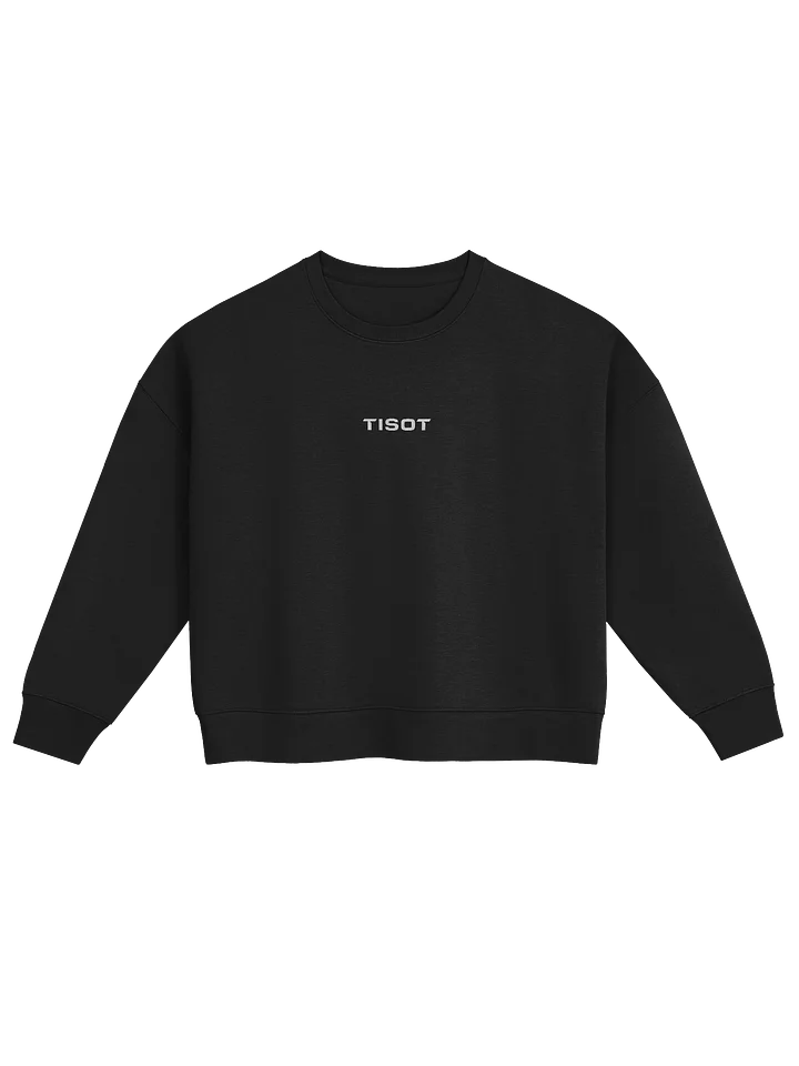 Women's / TISOT Crew Neck Sweatshirt (White Wordmark) product image (1)