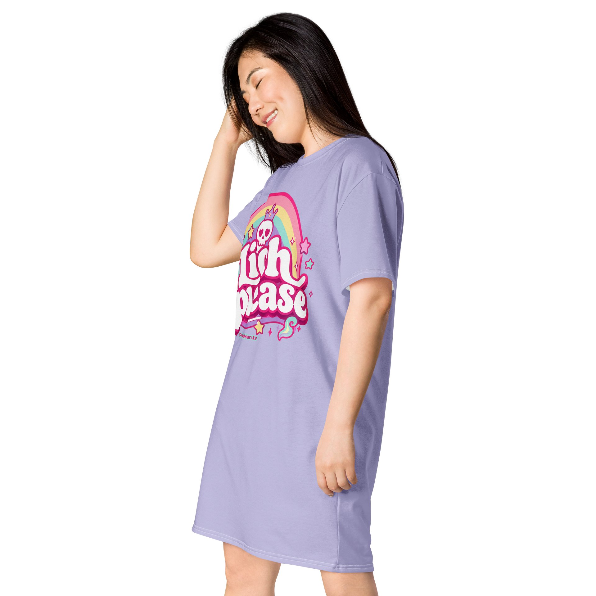 Lich Please T-Shirt Dress product image (3)