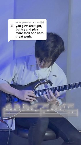 Try and play more than one note
#metalguitar