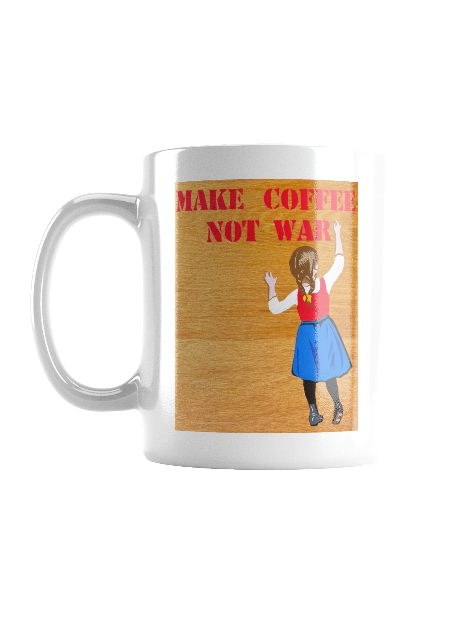 Make Coffee Not War Mug product image (1)
