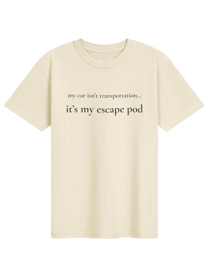 Escape Pod Tee (Ivory) product image (1)