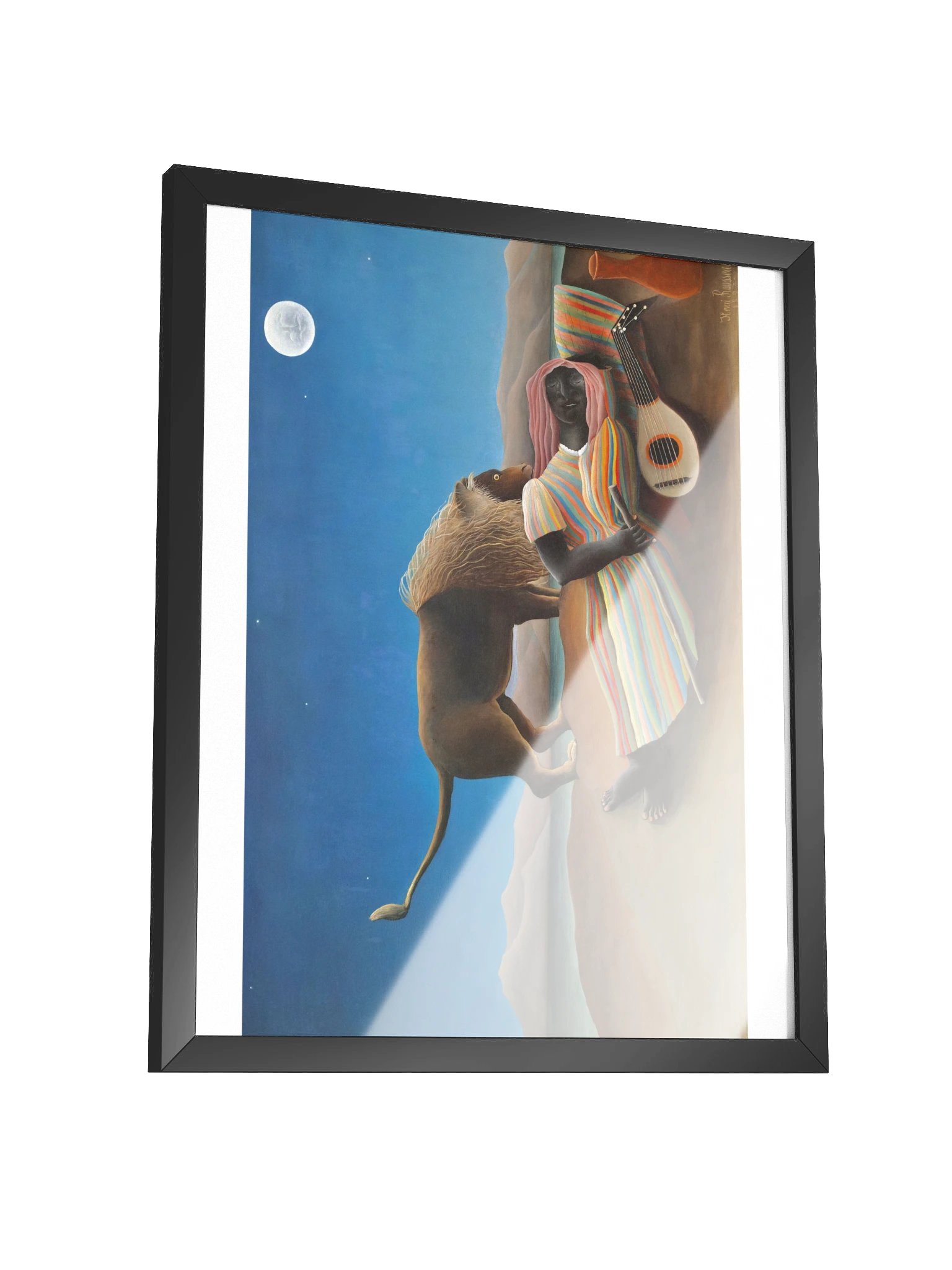 The Sleeping Gypsy — Large Framed Matte Poster product image (7)