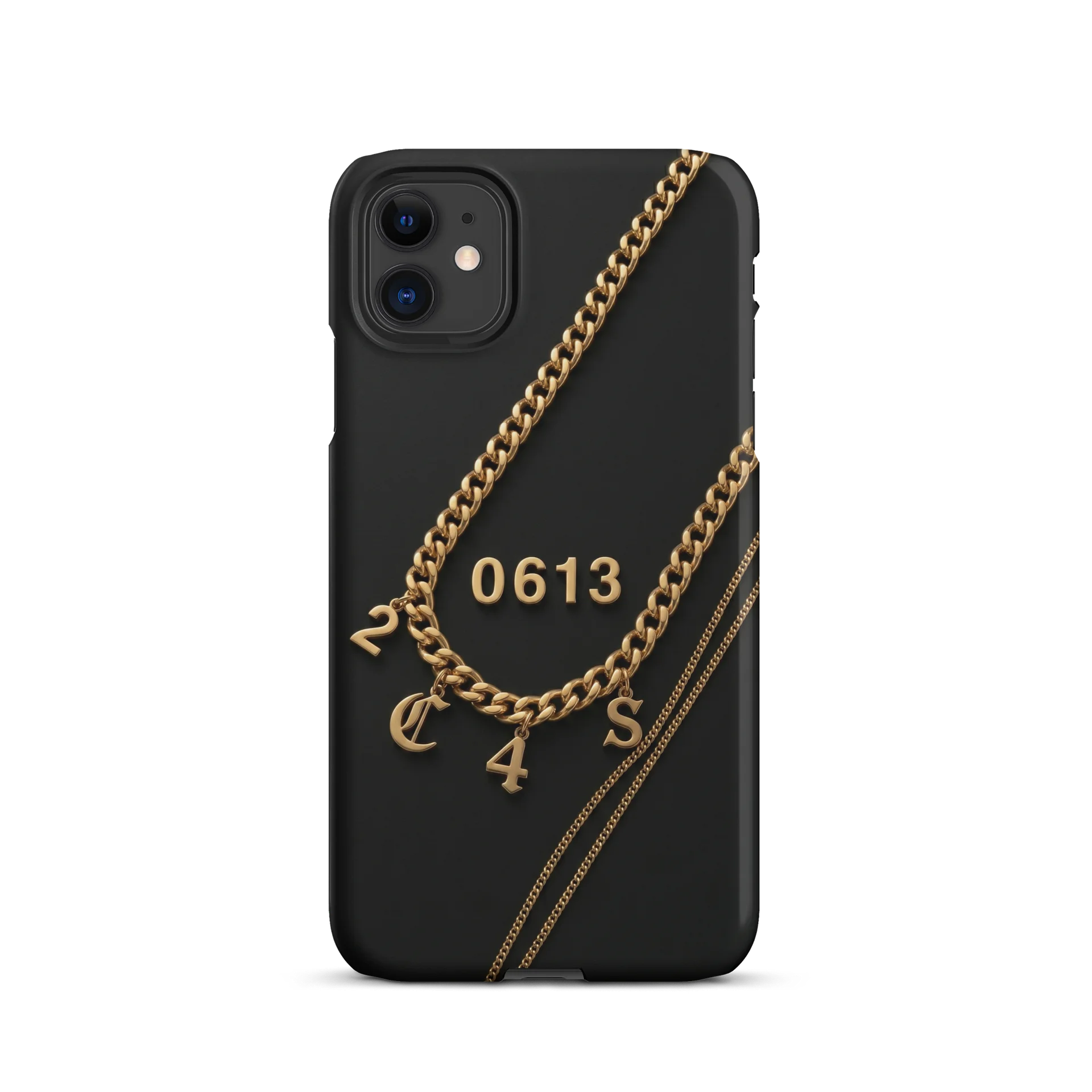Gold Charm Chain iPhone Snap Case product image (28)