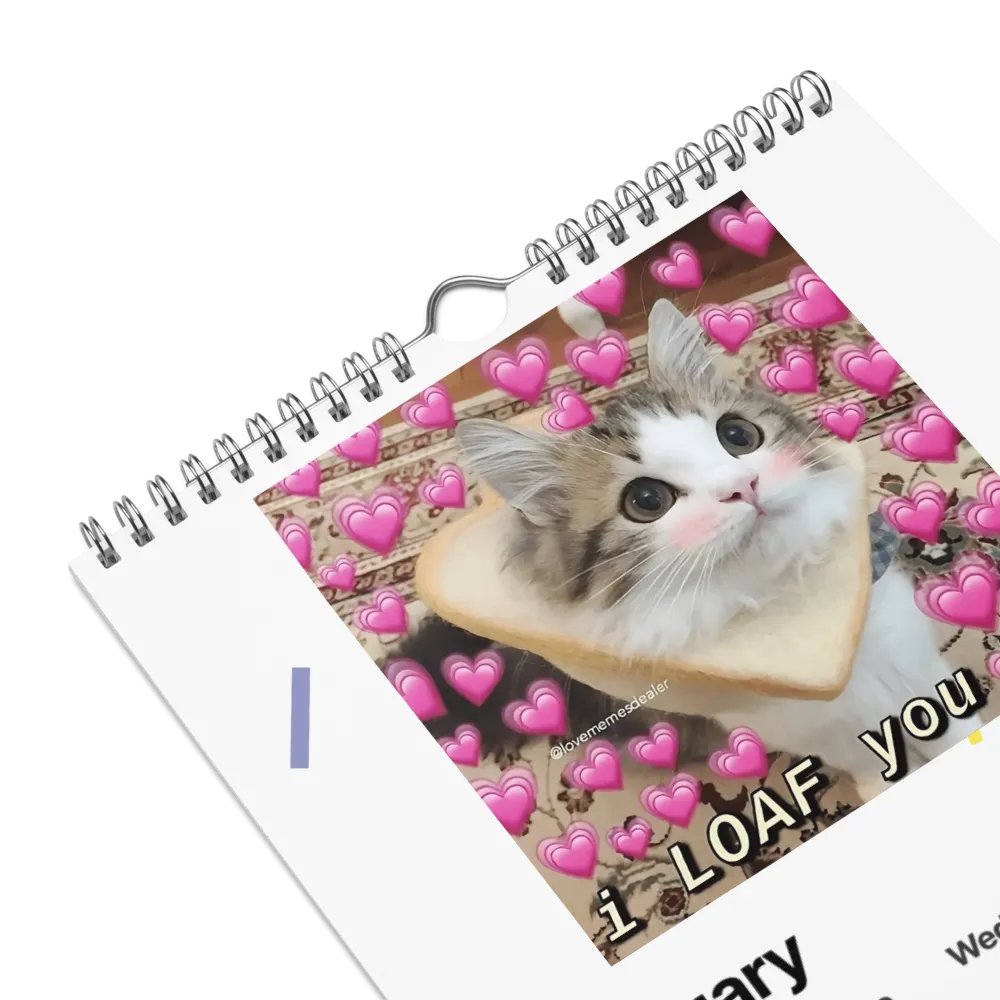 Wall Calendar (2024): Meme Cats product image (9)