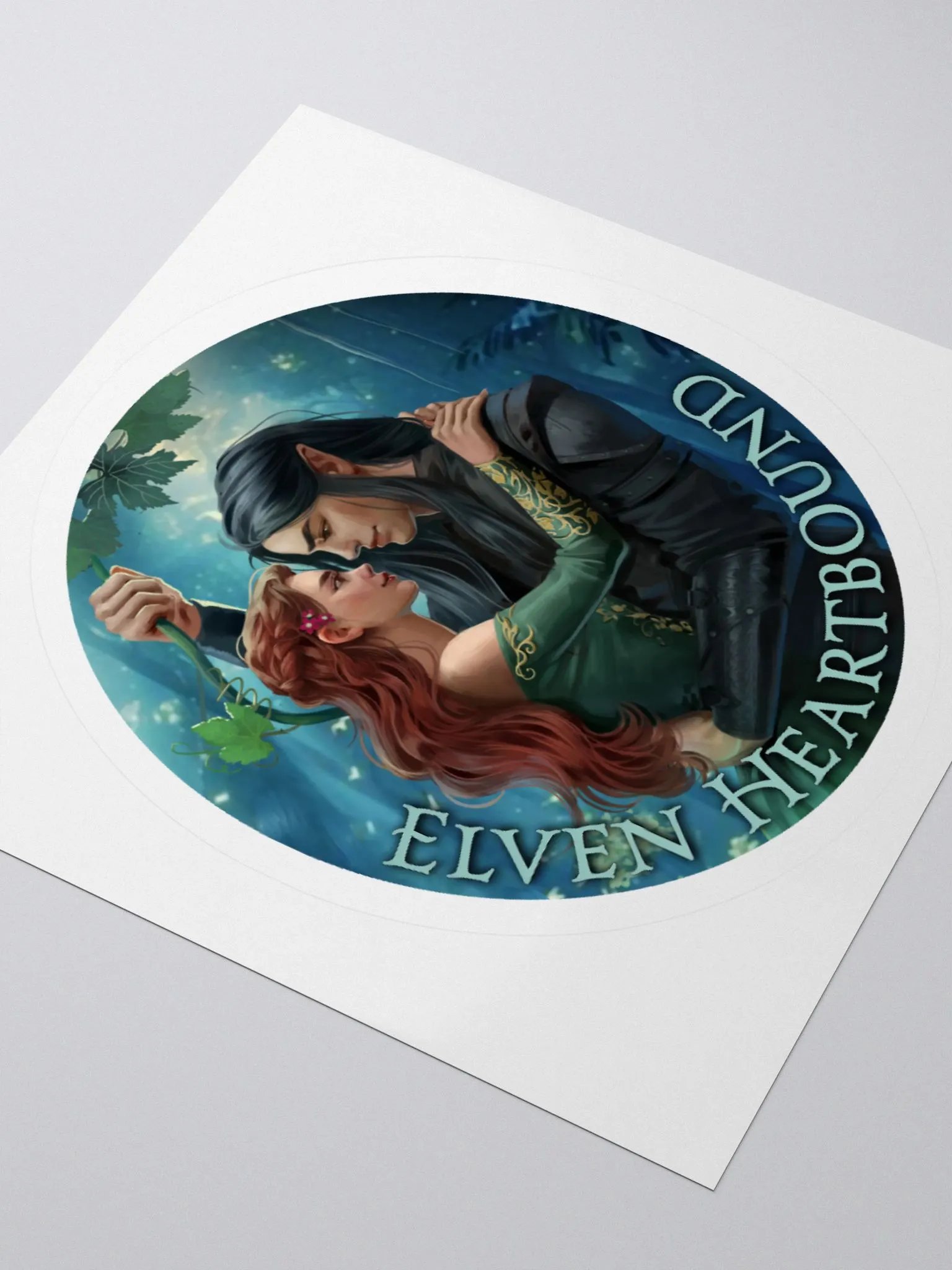Elven Heartbound Sticker ~ Cerian & Arisanna product image (3)