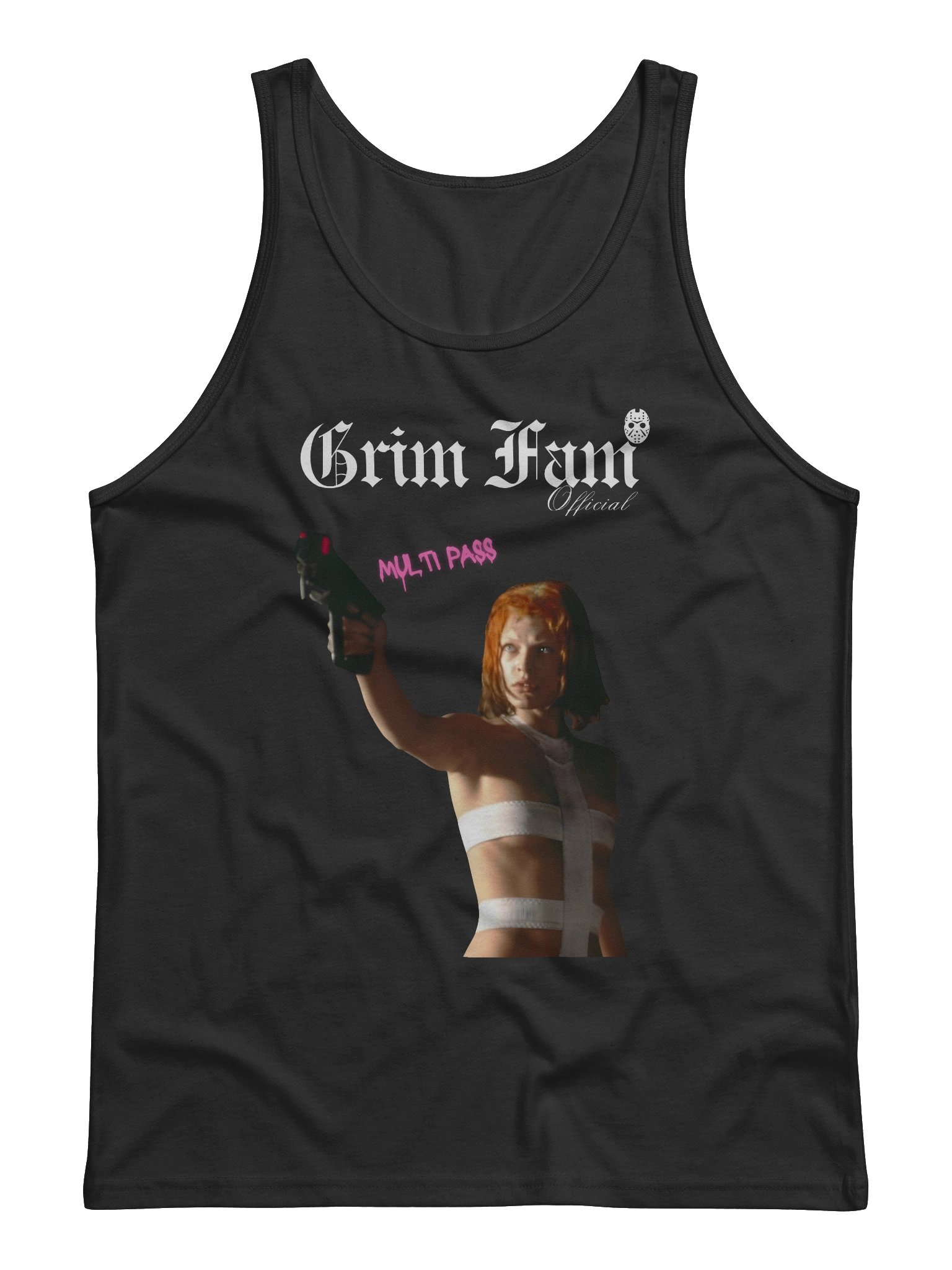 MULTI-PASS — FIFTH ELEMENT DROP - TANKTOP/SINGLET #1 - Avail in ALL colors product image (1)