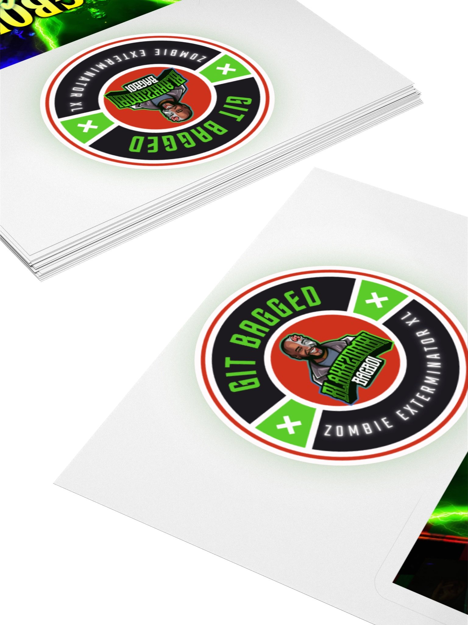 BAGBOI'S BODEGA/ GIT BAGGED Kiss Cut Stickers product image (13)
