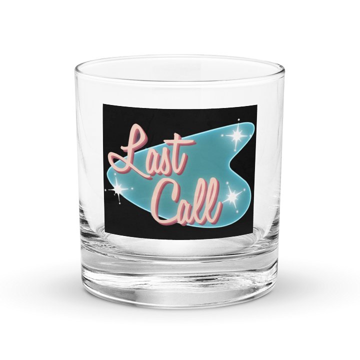 Retro Last Call Rocks Glass product image (1)