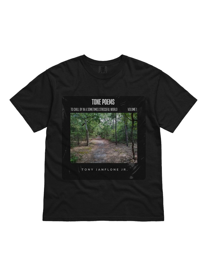 Tony Janflone Jr. - Tone Poems Volume 1 Tee Shirt BLACK product image (1)