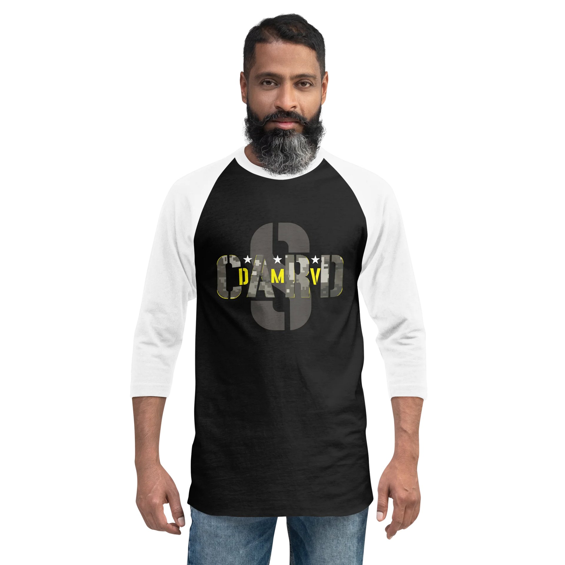 DMV CAMO-Grey Raglan product image (6)