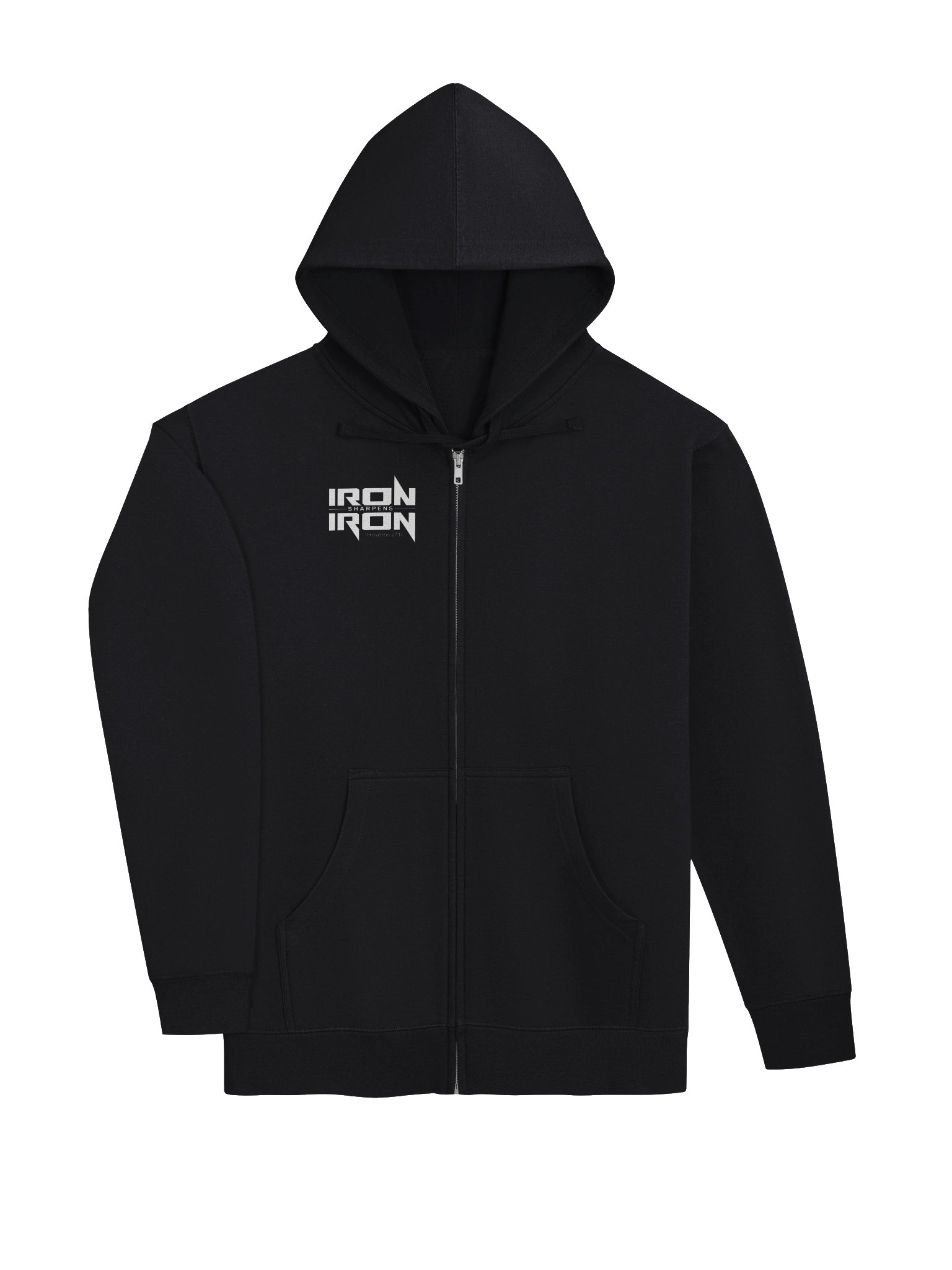 IRON SHARPENS IRON™ Signature Men's Zip Hoodie product image (3)