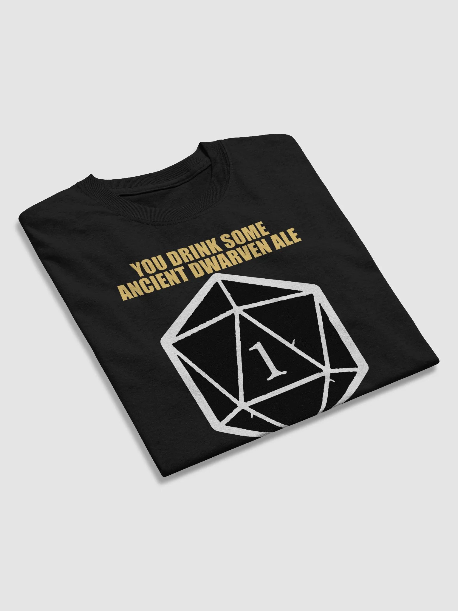 Ancient Dwarven Ale D20 T-Shirt product image (3)