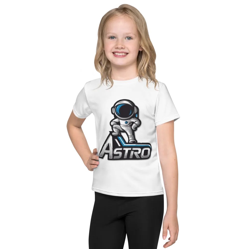 Exclusive Astro Explorer Kids Graphic Tee - White, Sizes 2T-7 product image (1)