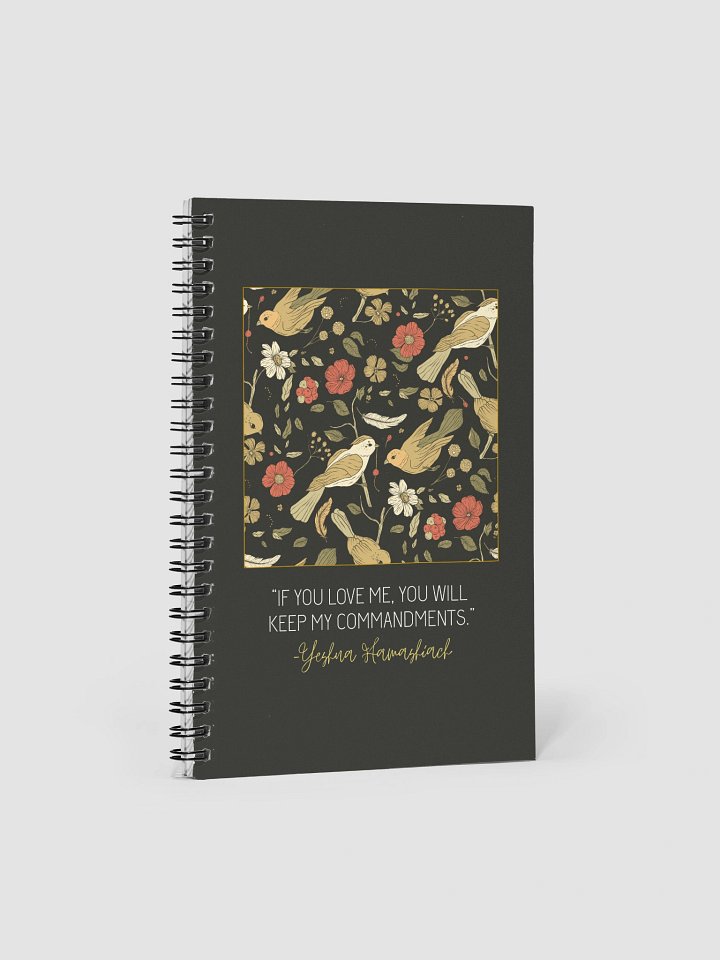 Yeshua's Commandments Spiral Notebook product image (1)