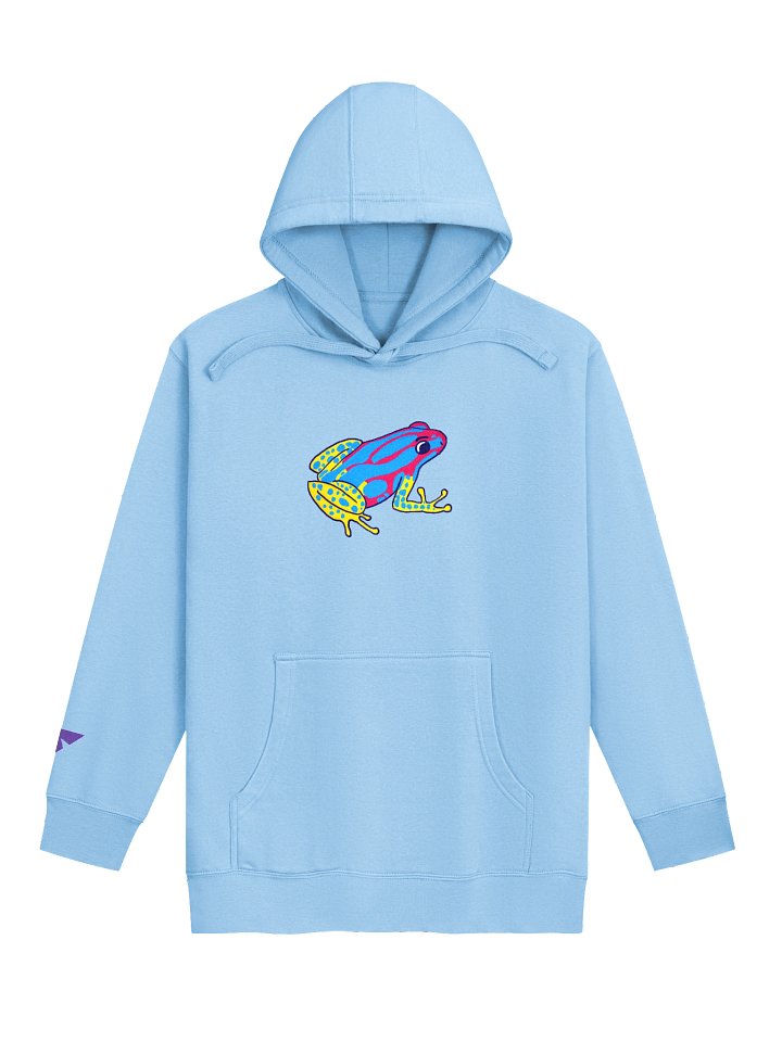 Poison Dart Frog Embroidered Hoodie product image (9)