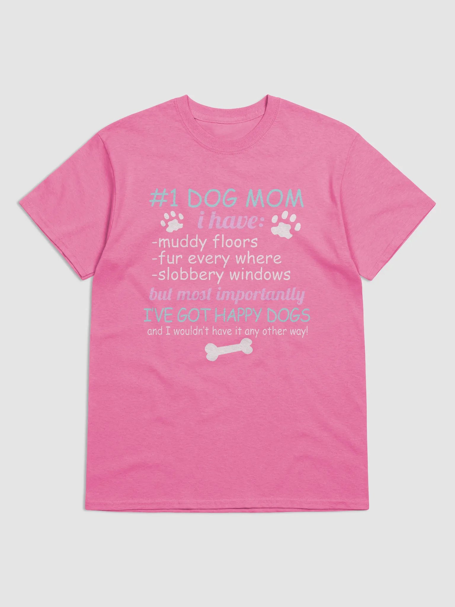 #1 dog mom - shirt product image (1)