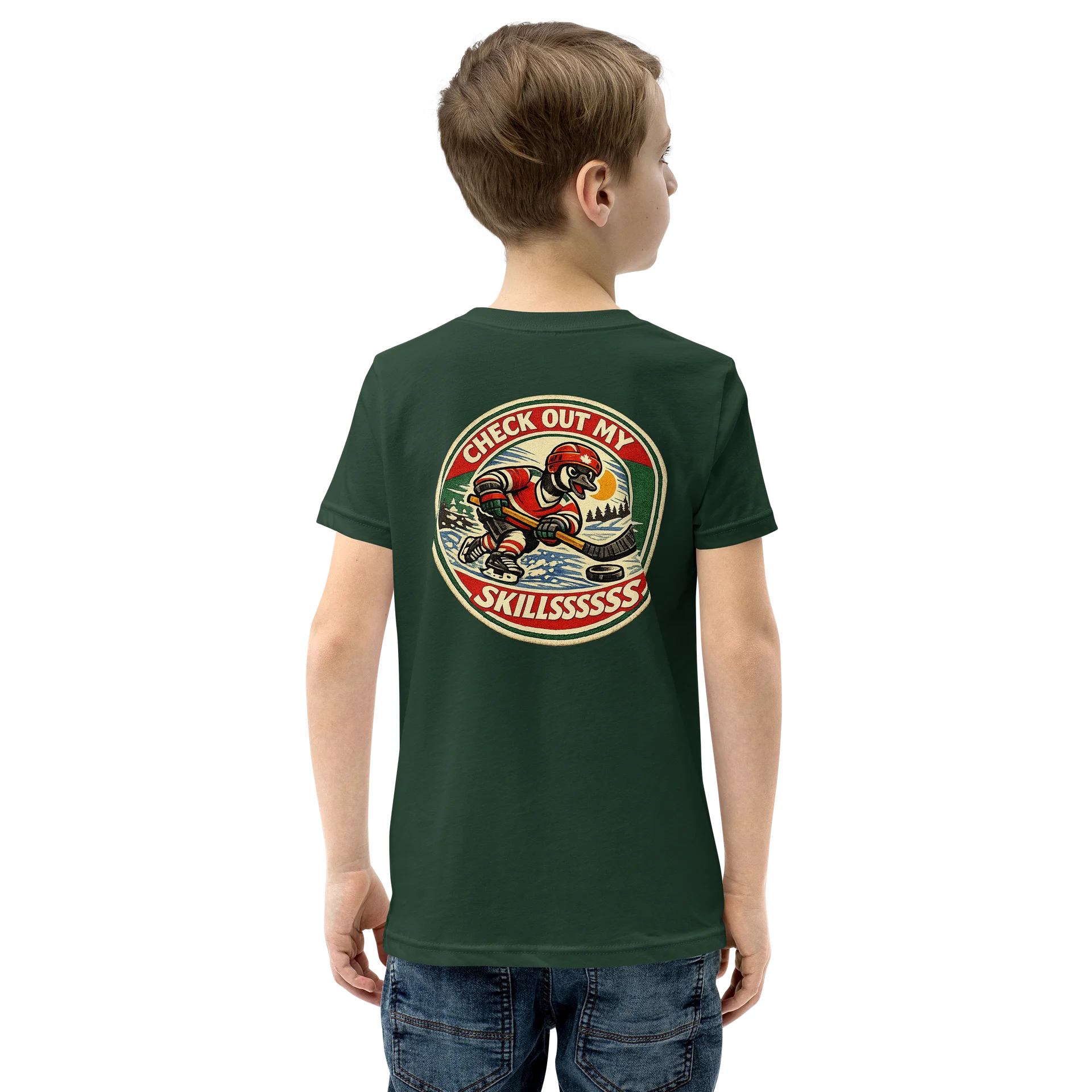 Canada Goose Hockey T-Shirt for Kids | The Wild Games product image (2)