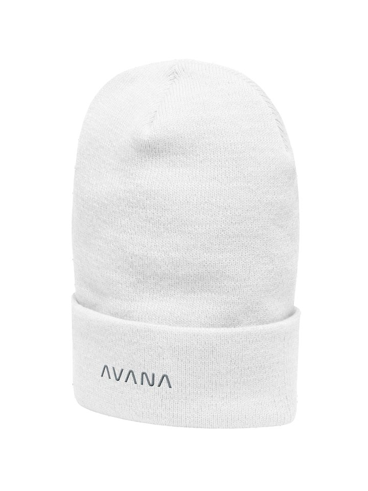 White Beanie product image (2)