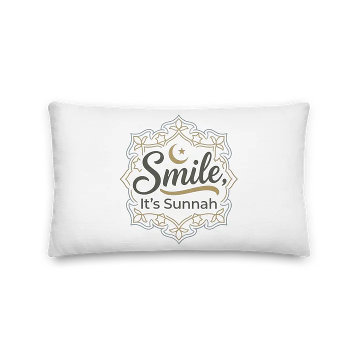 Smile it's Sunnah - Premium Pillow - 3 Sizes product image (1)