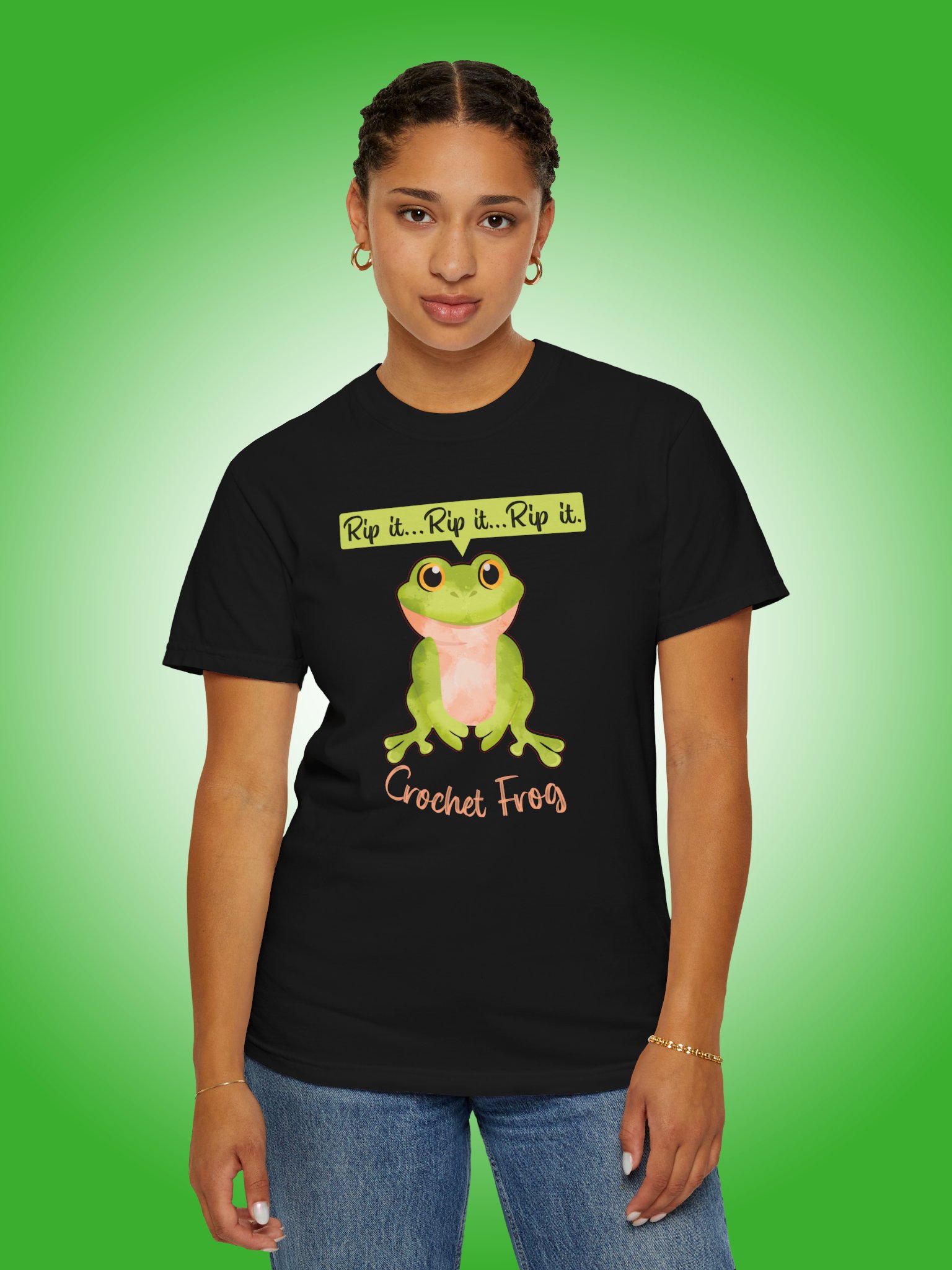 Rip It - Crochet Frog product image (1)