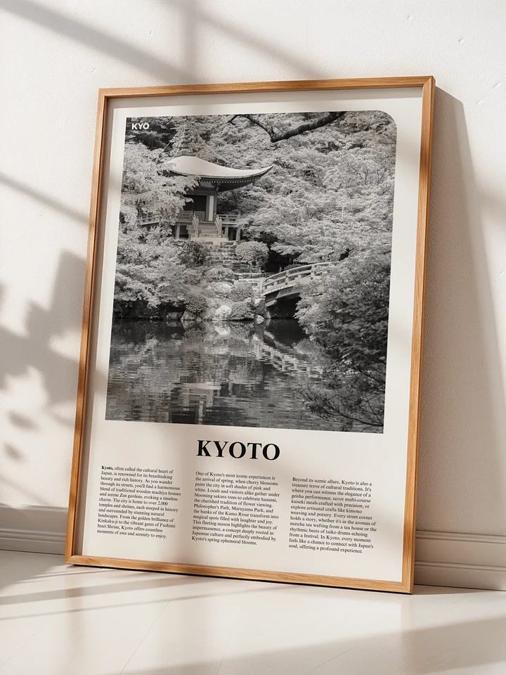 Kyoto 03 Newspaper Poster product image (2)