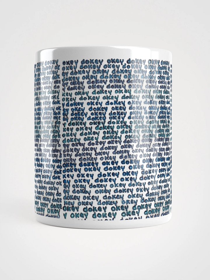 okey dokey White Glossy Mug product image (1)