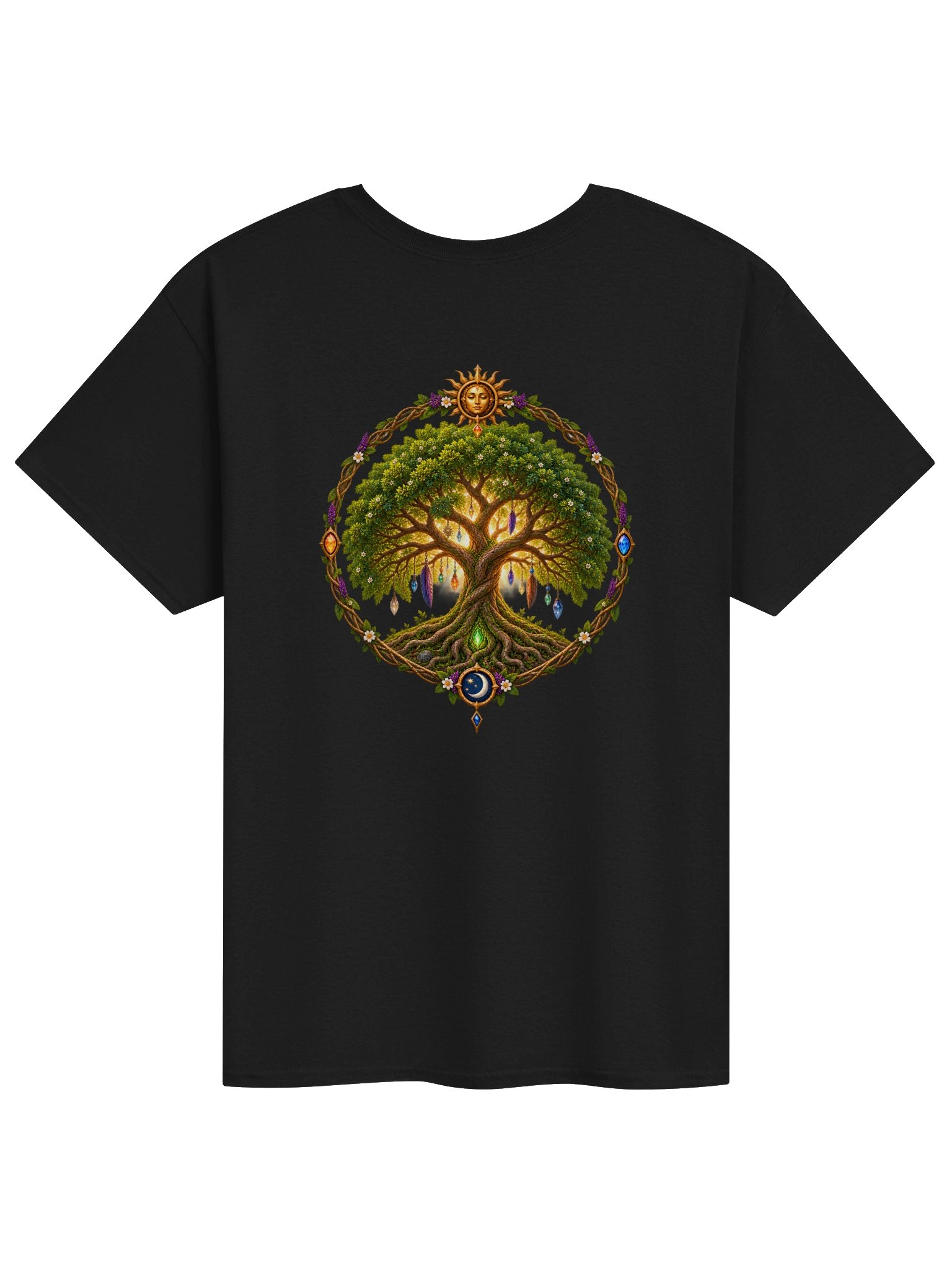 I Love The Earth Witch - Unisex Gildan Heavyweight 100% Cotton T-Shirt product image (2)