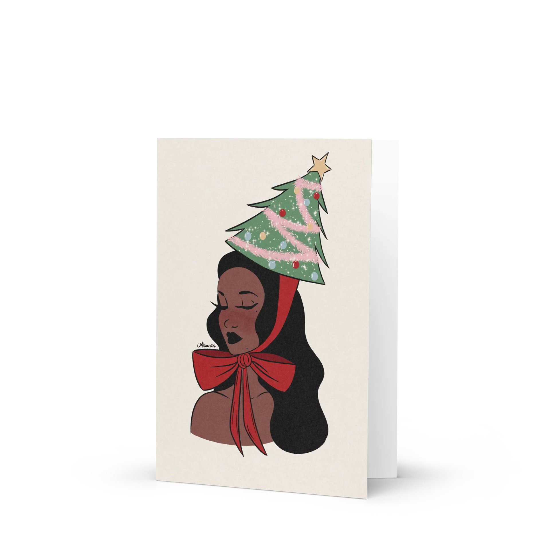 Vintage Christmas Hat - Christmas Card product image (1)