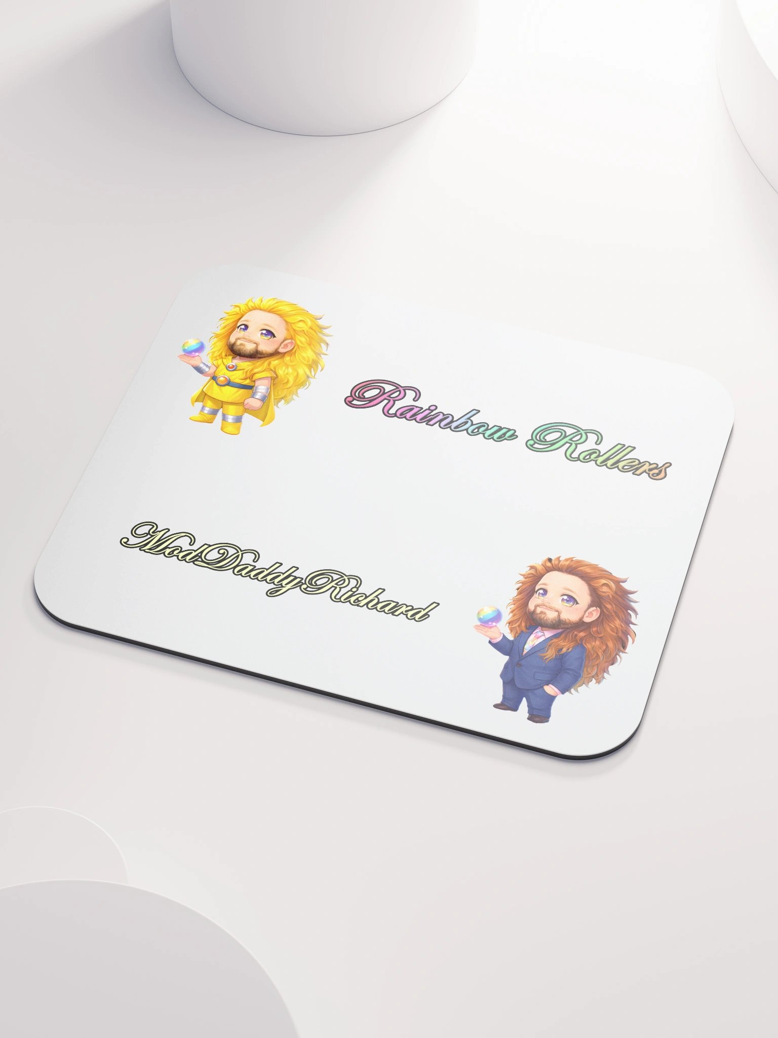 Rainbow Rollers Mouse Mat product image (3)