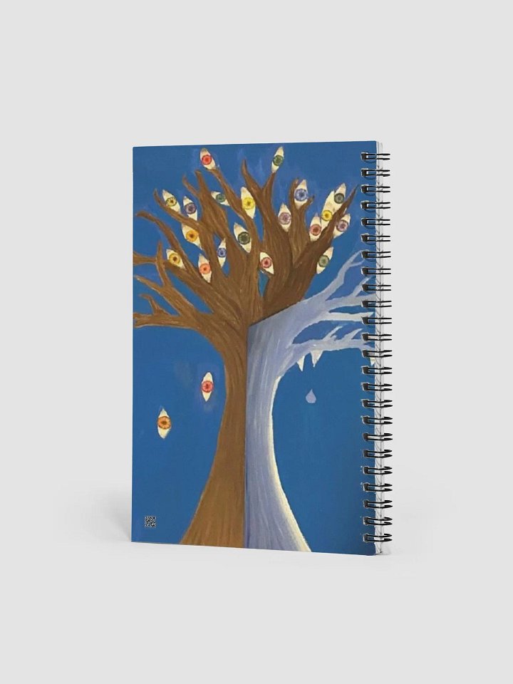 The Eyes of Seasonal Depression Spiral Notebook product image (2)