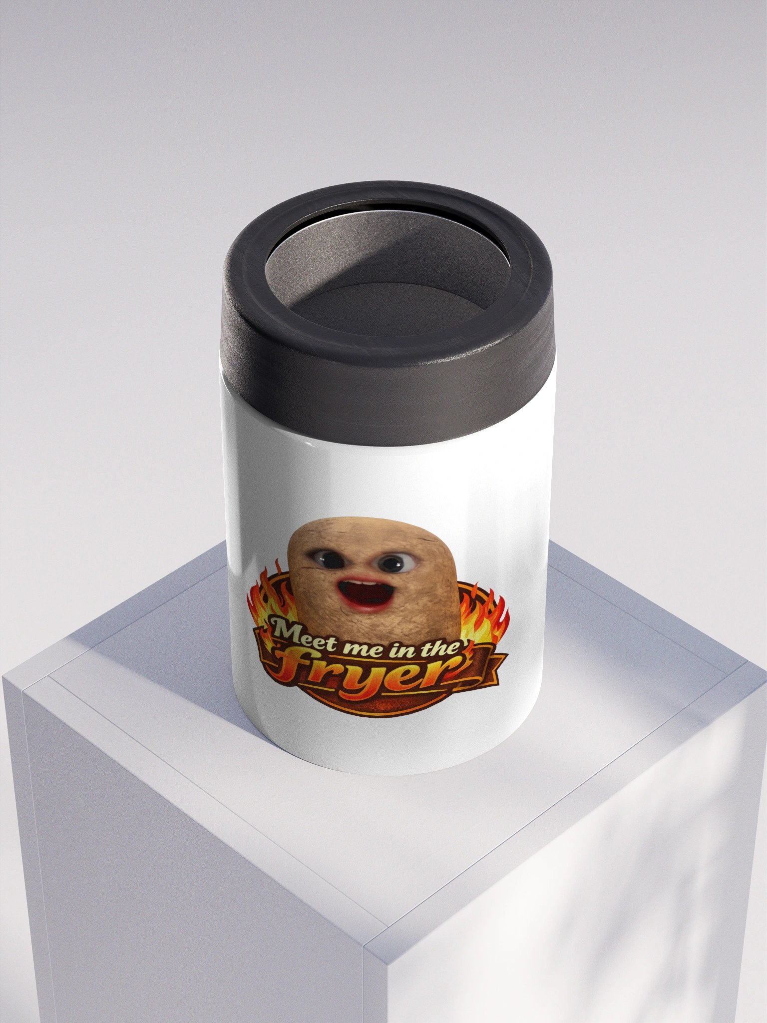 TheSmokedTater's Metal 12oz Koozie product image (4)