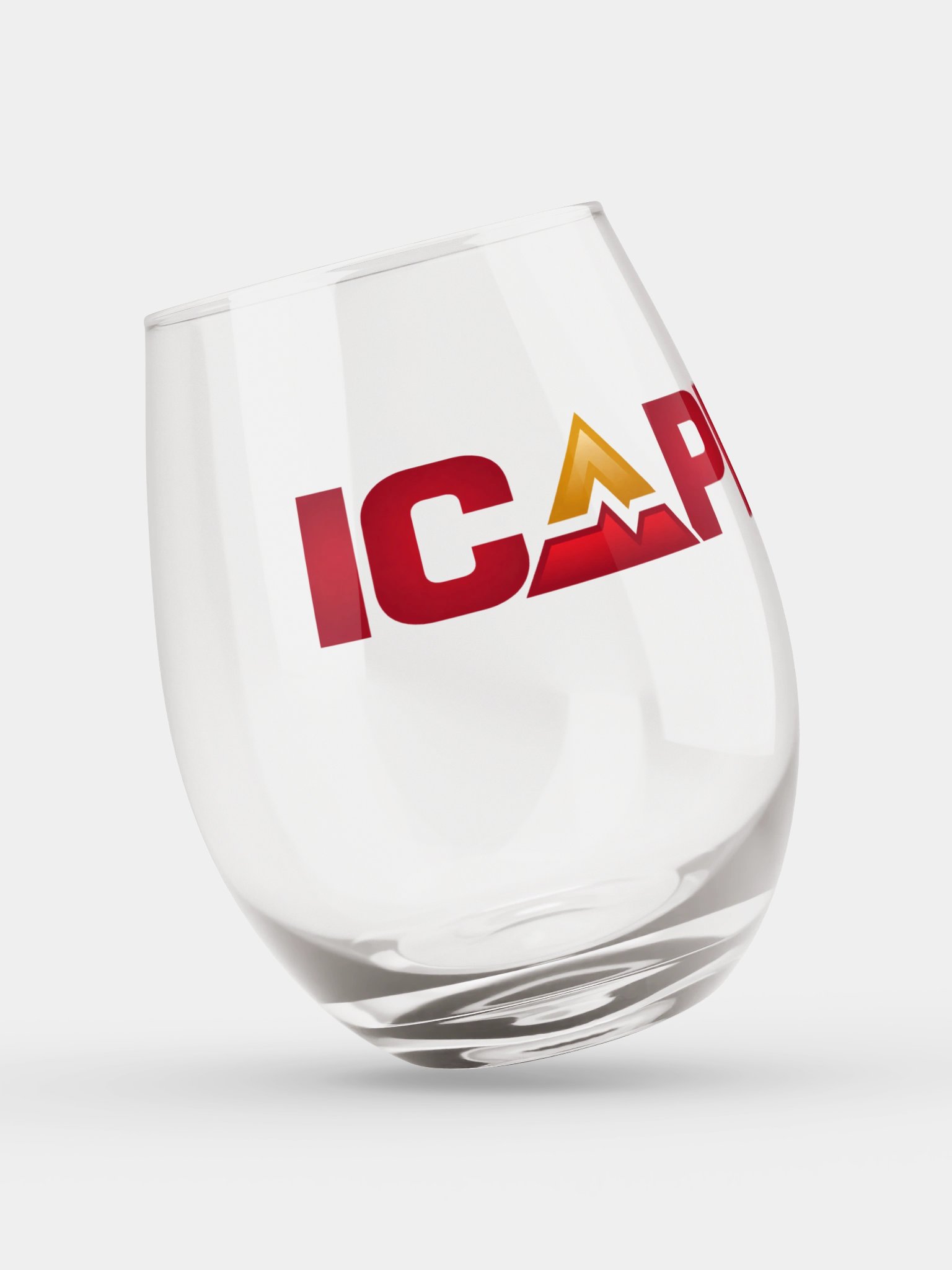 ICAPP Logo Stemless Wine Glass product image (3)
