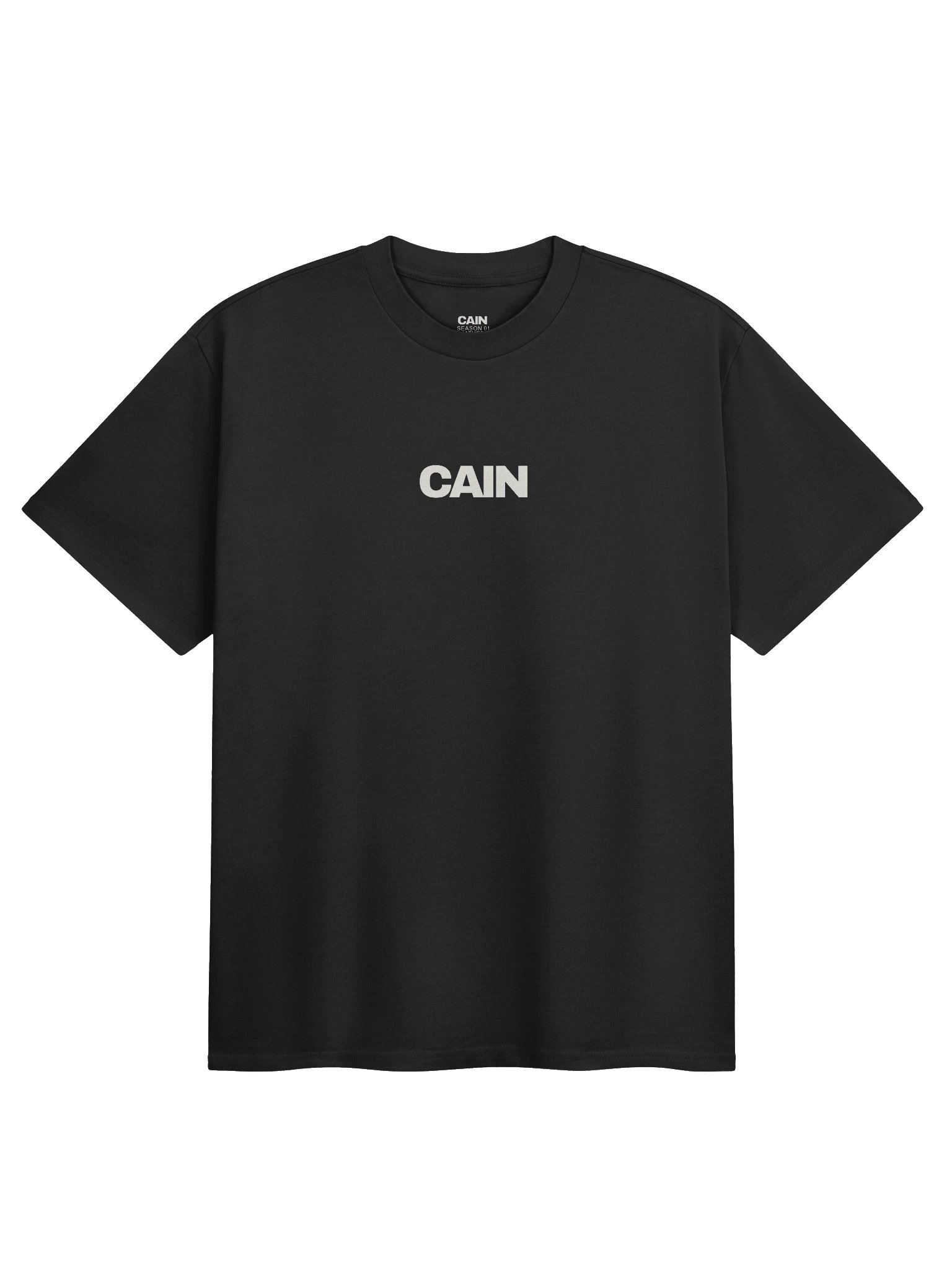 CAIN SIGNATURE TEE // OBSIDIAN product image (1)