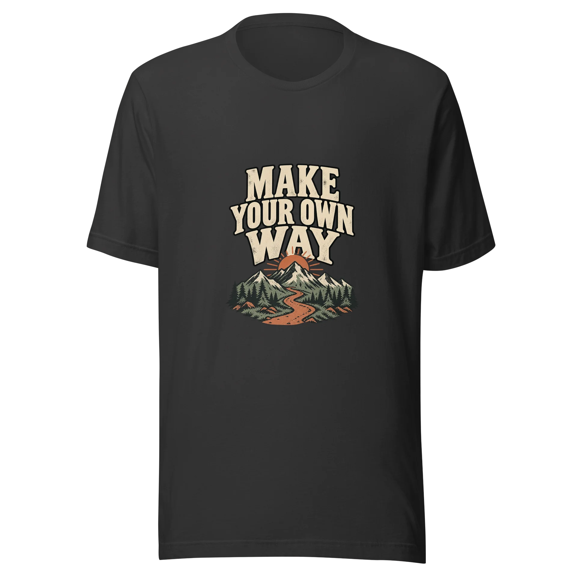 Make Your Own Way Mountain Tee product image (1)