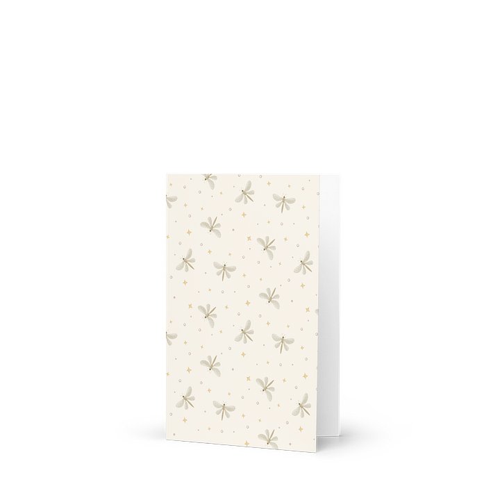 Serene Dragonflies Greeting Card product image (1)