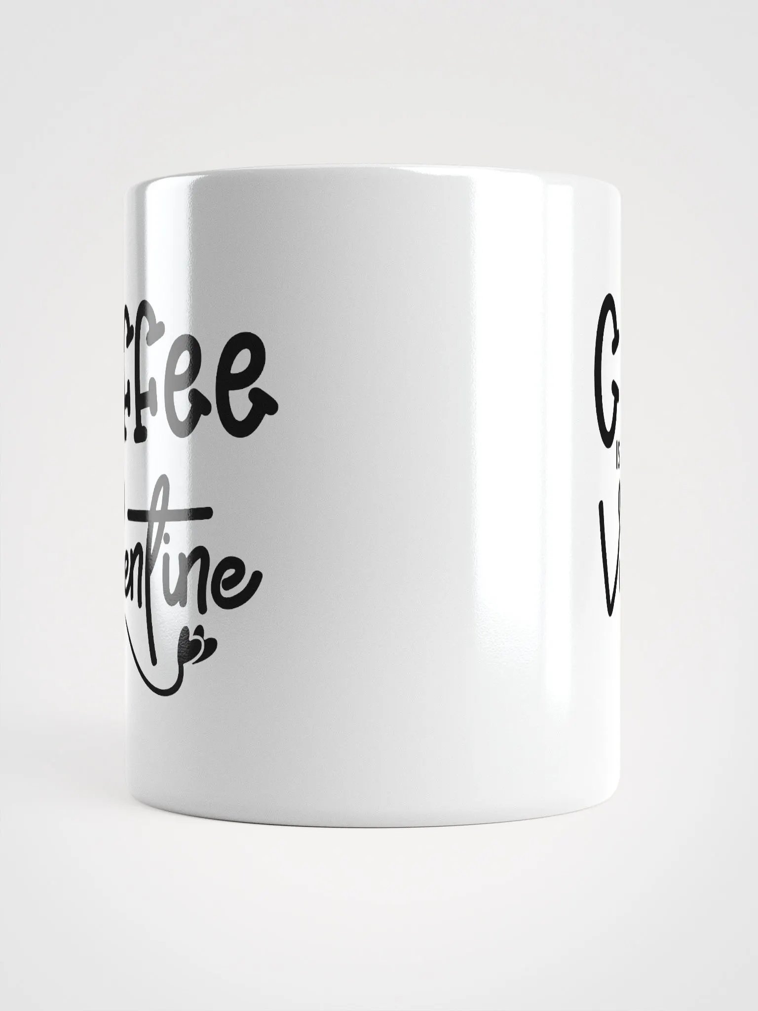 Coffee Is My Valentine White Glossy Mug product image (5)
