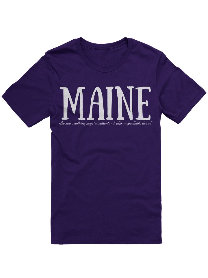 Acadia After Dark Maine "Vacationland" T-shirt product image (5)
