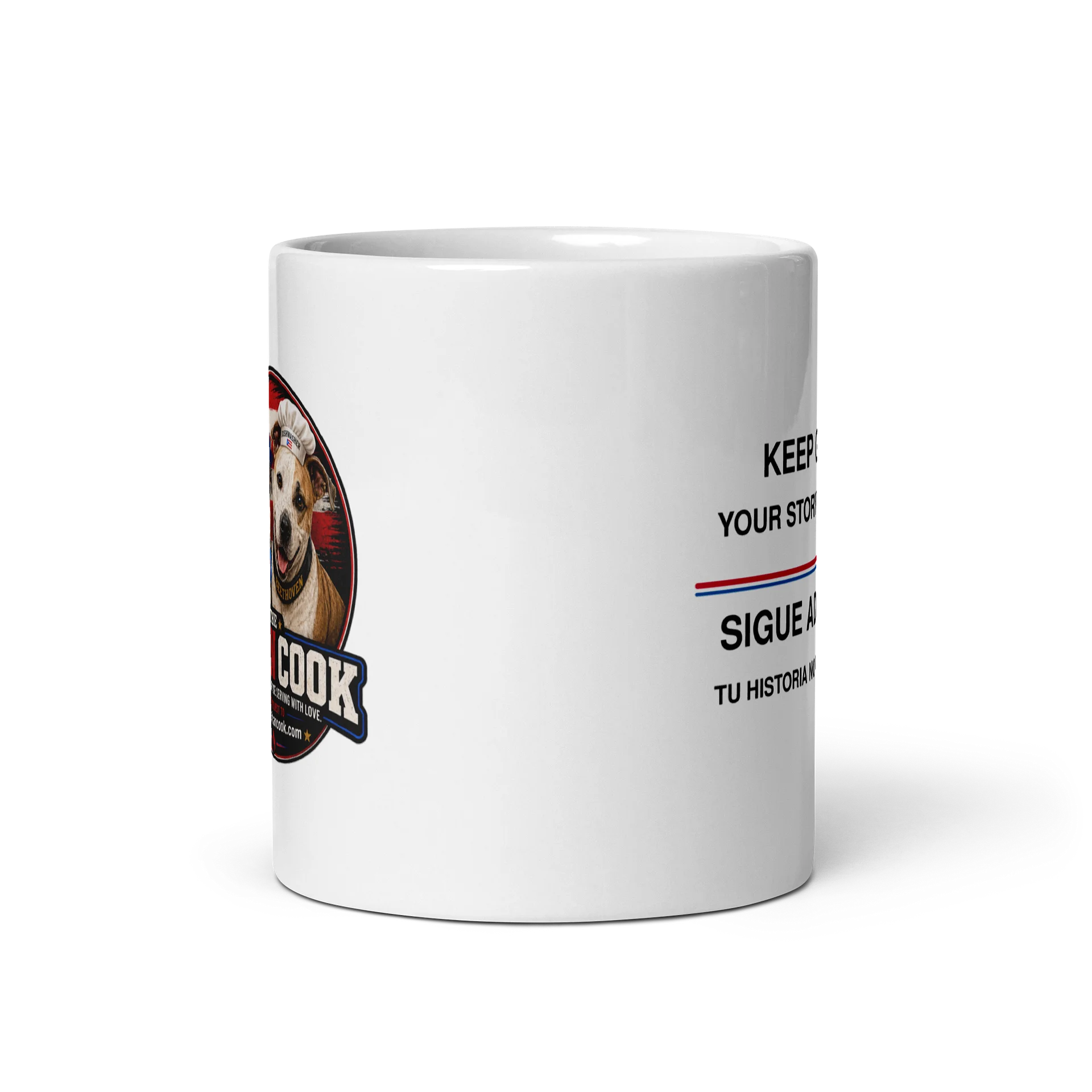 Keep Going – Bilingual Mug product image (3)
