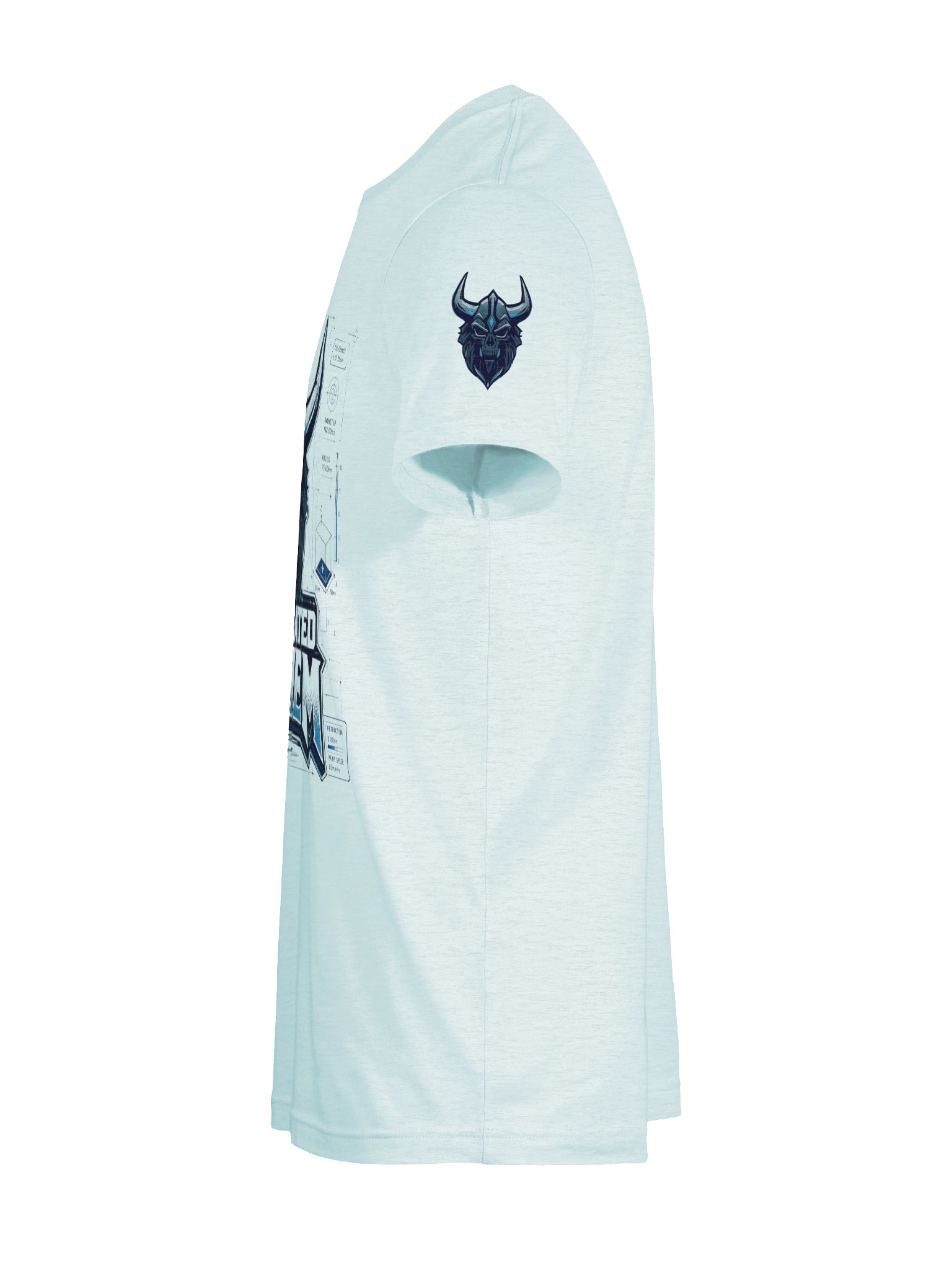 Calibrated Mayhem - Horned Skull Blueprint Tee product image (107)