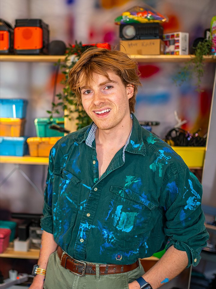 Deep Green Button-Up / Cool Colors product image (1)