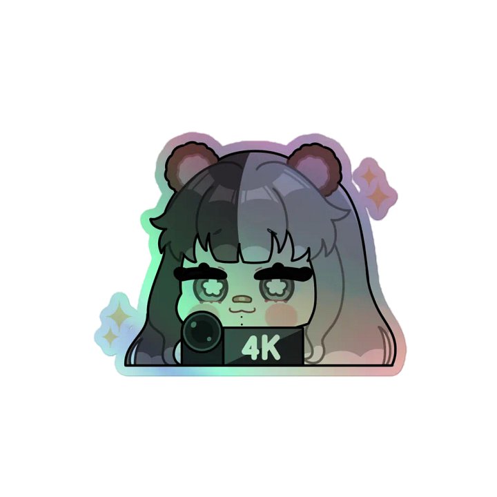4K Holographic Sticker product image (2)