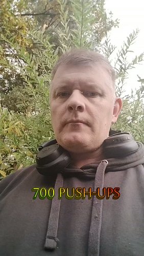 700 push-ups, and 1 000 starts to Look possible despite amount of reps / Set IS decreasing