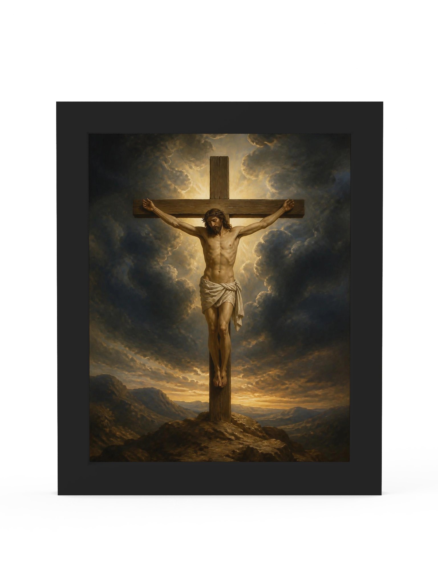 Christ on the Cross Framed Poster product image (1)
