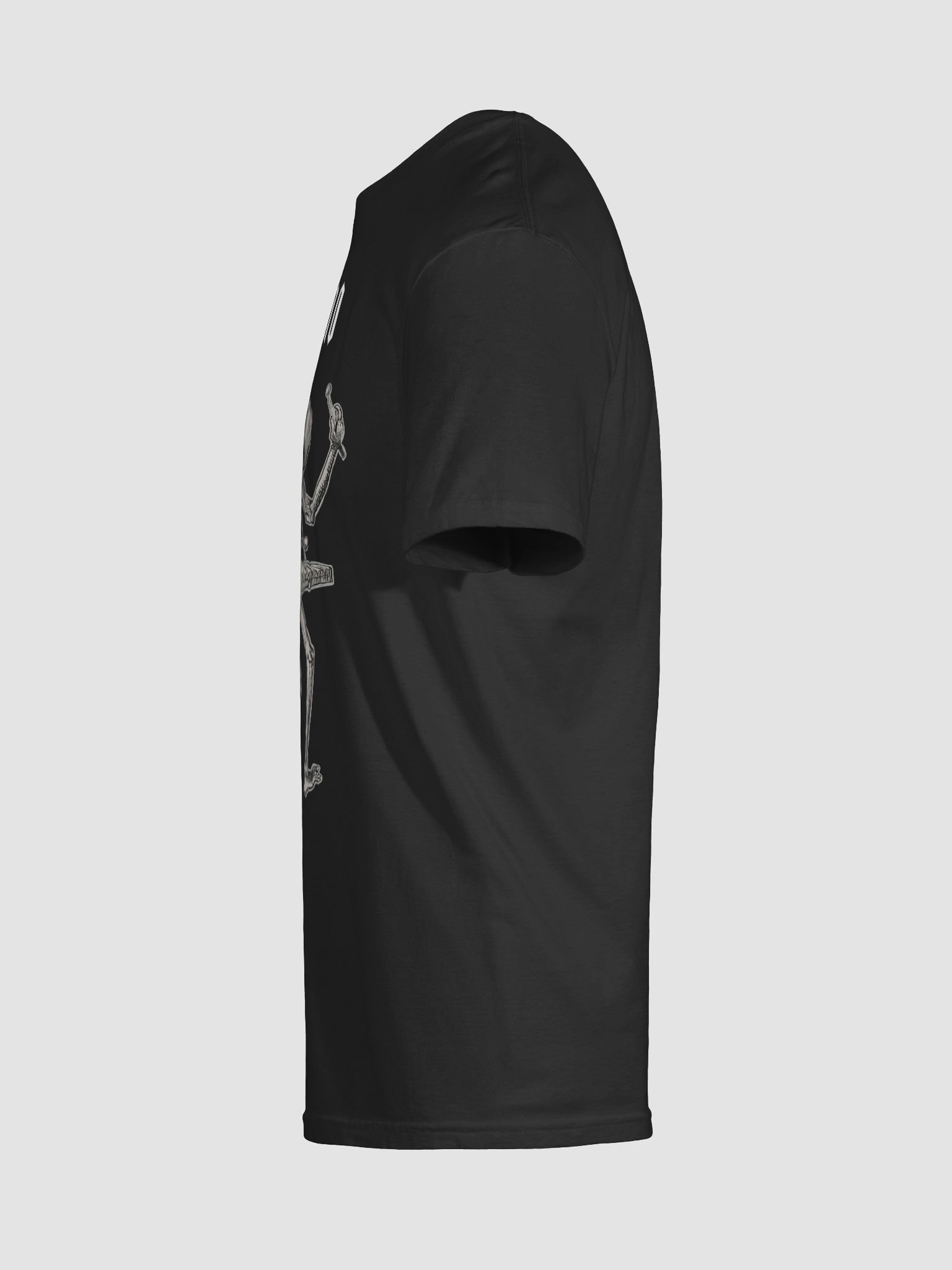 Plague Skeleton, dark woodcut style T-Shirt product image (8)