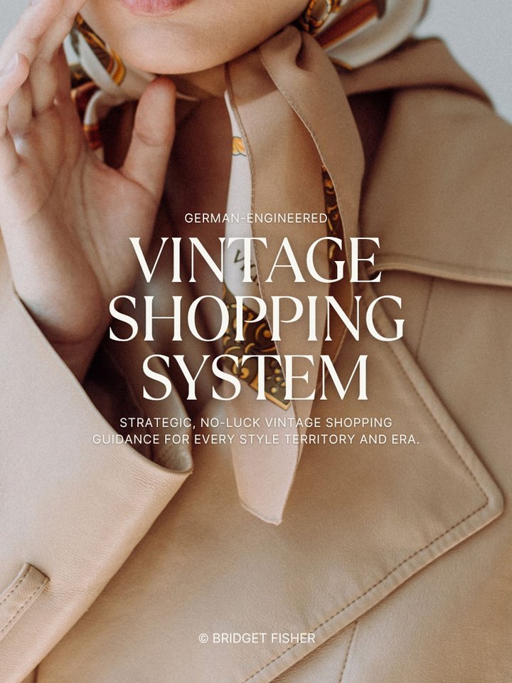 Vintage Shopping System (PDF) product image (1)