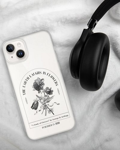 🌸 LIMITED EDITION: The Earth Laughs in Flowers – Clear iPhone® Case 🌸
✨ Elegant, Protective & Designed for Book Lovers! 📚
❤️ ...